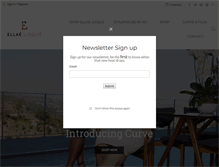 Tablet Screenshot of ellaelisque.com